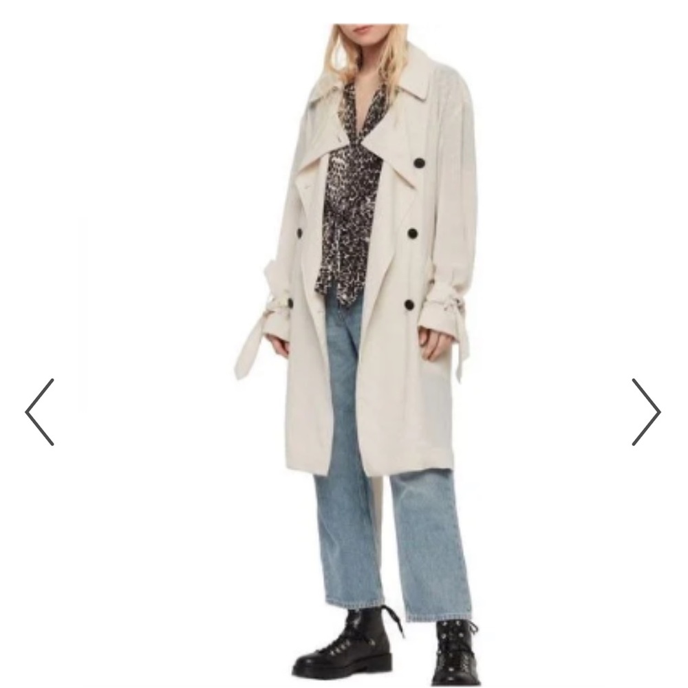 All Saints Bria Trench Coat